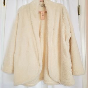 NWT Loft Plus Teddy Bear Coat